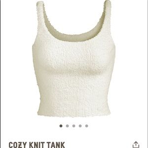 SKIMS cozy top in bone